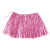 Jupe hawaienne raphia rose 40 cm