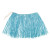 Jupe hawaienne raphia bleu  40 cm