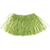 Jupe hawaienne raphia vert 40 cm