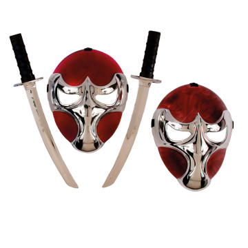 Set Ninja luxe rouge