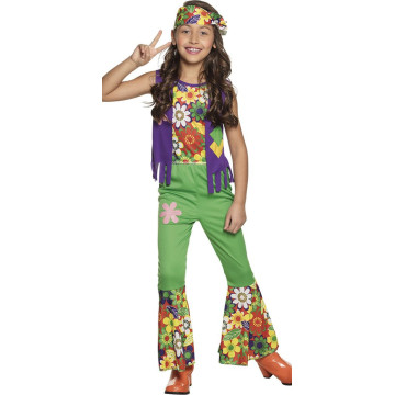 Déguisement hippie Woodstock fille