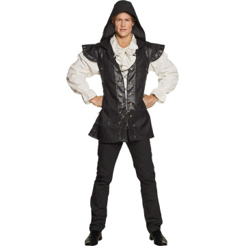 Déguisement Robin des bois noir homme