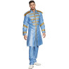 Déguisement Sergent pepper pop bleu homme