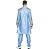 Déguisement Sergent pepper pop bleu homme
