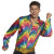 Chemise Rainbow party disco homme