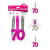 Guirlande Cascade 70 ans Hologramme rose Guirlande Cascade 70 ans Hologramme rose