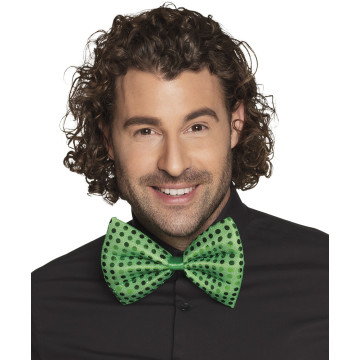 Noeud papillon vert St Patrick