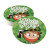 Lot de 10 sous-verre à bière St Patrick D 10 cm Lot de 10 sous-verre à bière St Patrick D 10 cm