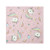 Lot de 20 serviettes jetables Jolie Licorne dorée 33 x 33 cm Lot de 20 serviettes jetables Jolie Licorne dorée 33 x 33 cm