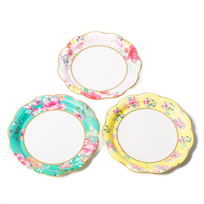 Miroirs Ronds En Acrylique Pour Centres De Table De Mariage, Assiettes