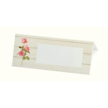 Lot de 10 Marque place Folk 9 x 5 cm