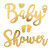 Lot d'Autocollants baby shower 11 x 6 / 12,5 x 5 cm