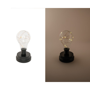 Ampoule led socle noir 9 x 17 cm