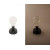 Ampoule led socle noir 9 x 17 cm