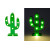 Cactus 8 leds 25,5 x 14,5 x 3 cm