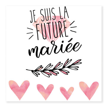 Tatouage éphemère future mariée