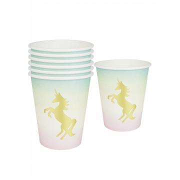 Lot de 12 gobelets Licorne 25 cl