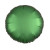 Ballon rond satin luxe vert jade 43 cm