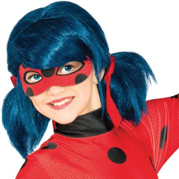 Perruque lady Bug enfant