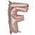Mini Ballon Lettre F aluminium rose gold Mini Ballon Lettre F aluminium rose gold