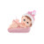 Fille sur oreiller rose 9 cm