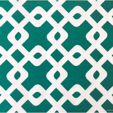 Lot de 20 serviettes intissé Entrelacs vert 40 x 40 cm