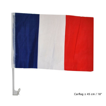 Drapeau France pour voiture Euro 2021