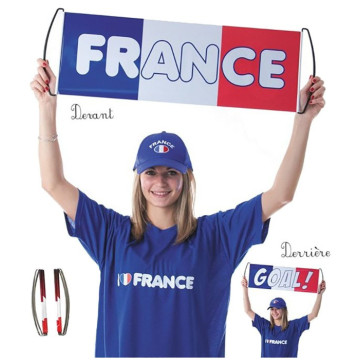 Bannière Recto/verso France/Goal Euro 2021