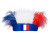 Bandeau perruque tricolore FFF Coupe du monde 2022