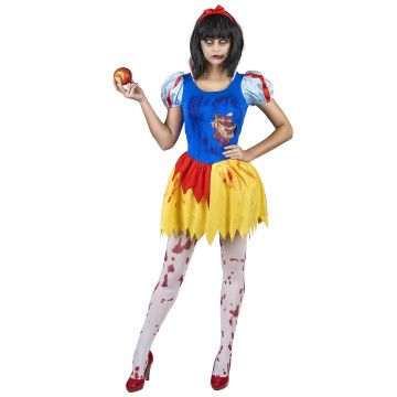 Déguisement Blanche Neige zombie femme Halloween