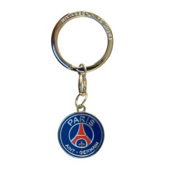 Porte-clé PSG métal demi-ballon