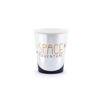 Lot de 6 gobelets carton Space Party