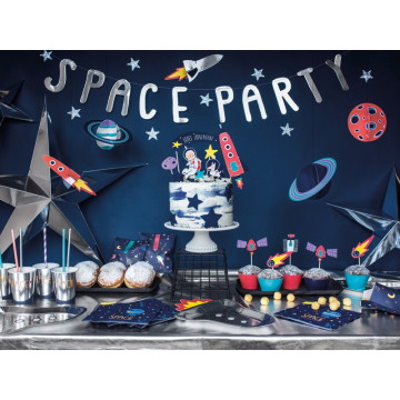 Kit de 6 cupcakes Space Party