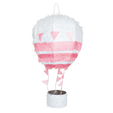 Pinata Montgolfière Rose 56 cm
