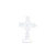 Croix communion résine 10,3 x 4,4 x 15,3 cm