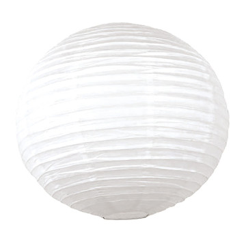 Lanterne japonaise ronde blanche 50 cm