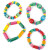 Bracelet bois multicolore