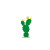 Cactus feutre sur pied bois 27 x 55,5 cm