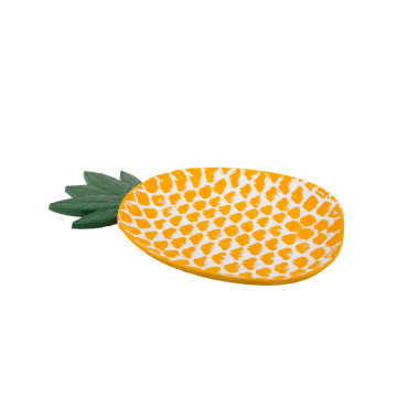 Support ananas en bois 30 x 18 x 3 cm