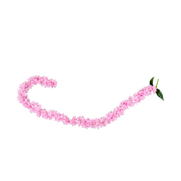 Guirlande orchidées roses 168 cm
