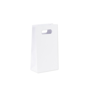 Lot de 6 pochettes kraft blanc 10,5 x 18 cm