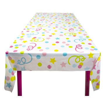 Nappe en papier anniversaire 130 x 180 cm