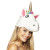 Chapeau Licorne Blanc