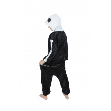 Déguisement kigurumi squelette enfant Halloween