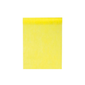 Chemin de table jaune 30 cm x 10 m