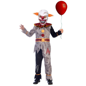 Déguisement Clown malfaisant garçon Halloween taille 7/9 ans