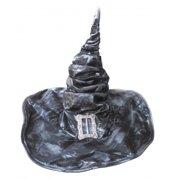 Chapeau de sorcière gris Halloween