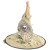 Chapeau de sorcière lumineux Halloween Chapeau de sorcière lumineux Halloween