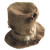 Chapeau Haut de forme en toile jute Halloween Chapeau Haut de forme en toile jute Halloween