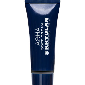 Crème de maquillage noir Halloween Kryolan 25 ML